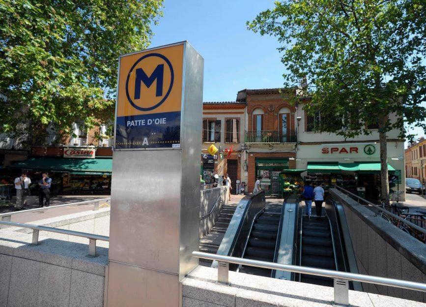 T3 Tout Confort Metro Patte D'Oie Toulouse Kültér fotó